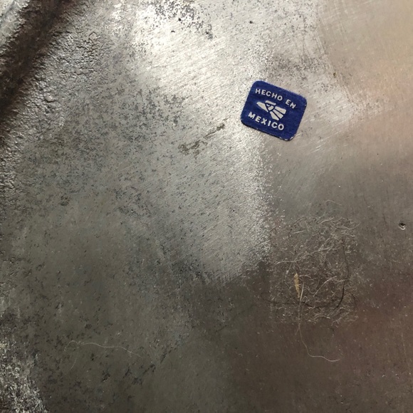 Pewter Metal Clamshell/Seashell Serving Bowl Made in Mexico Vintage - Picture 8 of 12